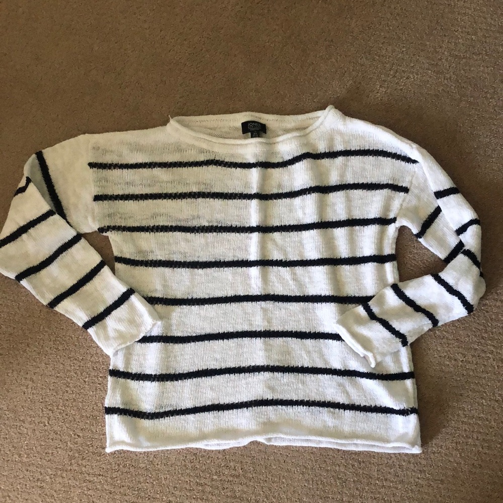 Cotton Striped Sweater